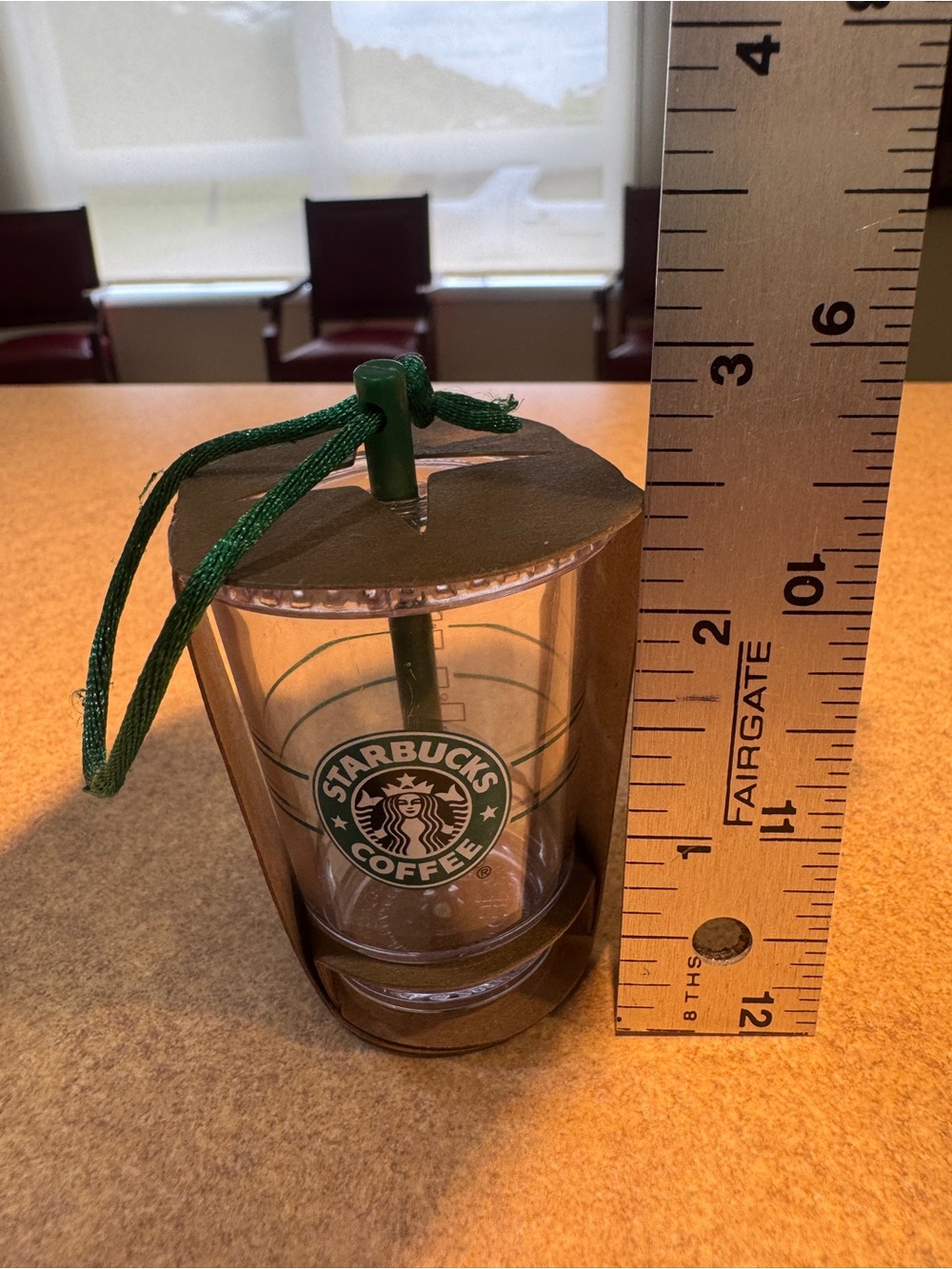 Starbucks Holiday Ornament Plastic